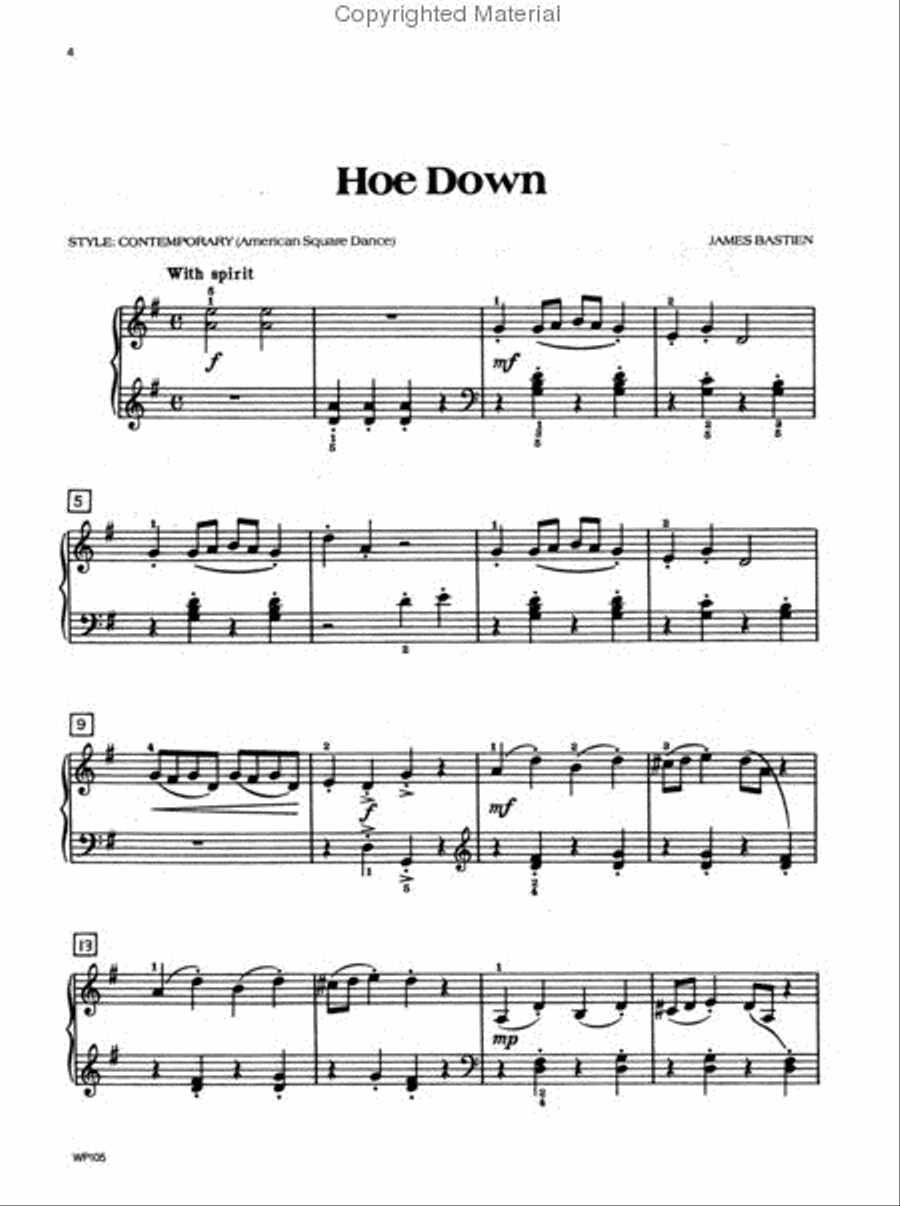 Intermediate Repertoire, Level 1 Piano Method scores gallery preview page 2