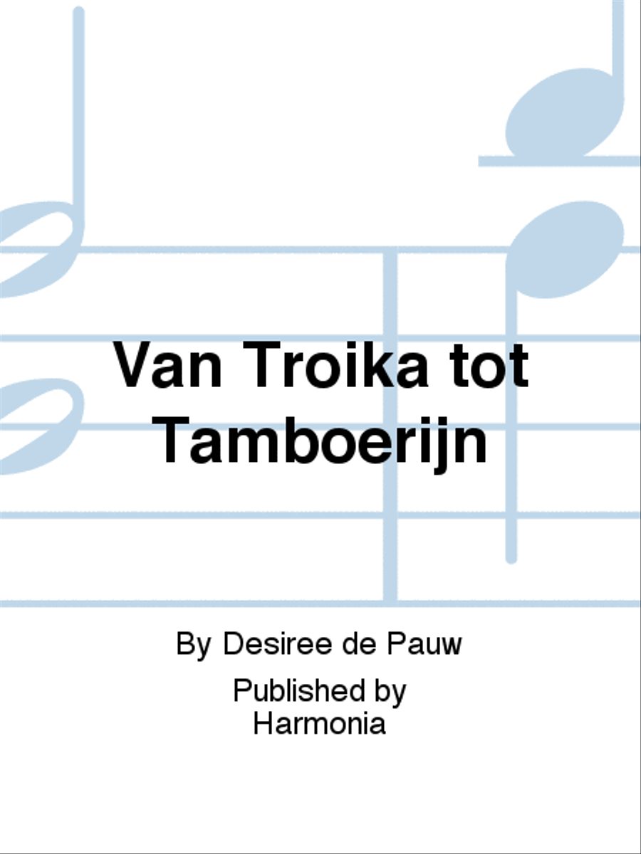 Van Troika tot Tamboerijn SA scores gallery preview page 1
