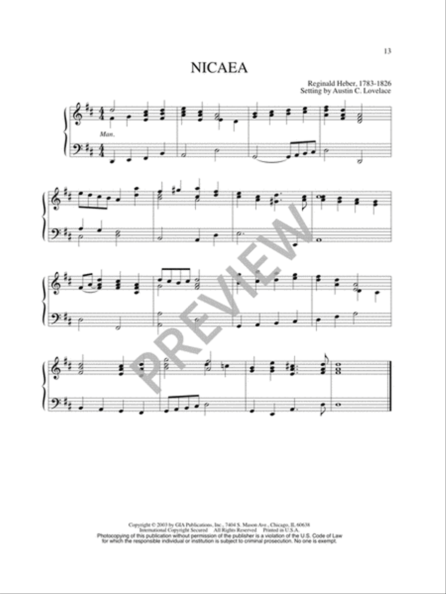 Fifteen Free Harmonizations Organ scores gallery preview page 15