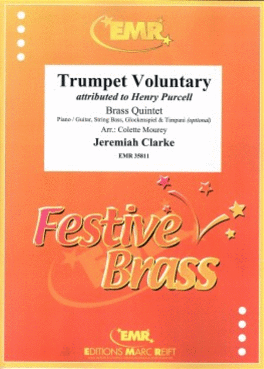 Trumpet Voluntary Brass Band scores gallery preview page 1