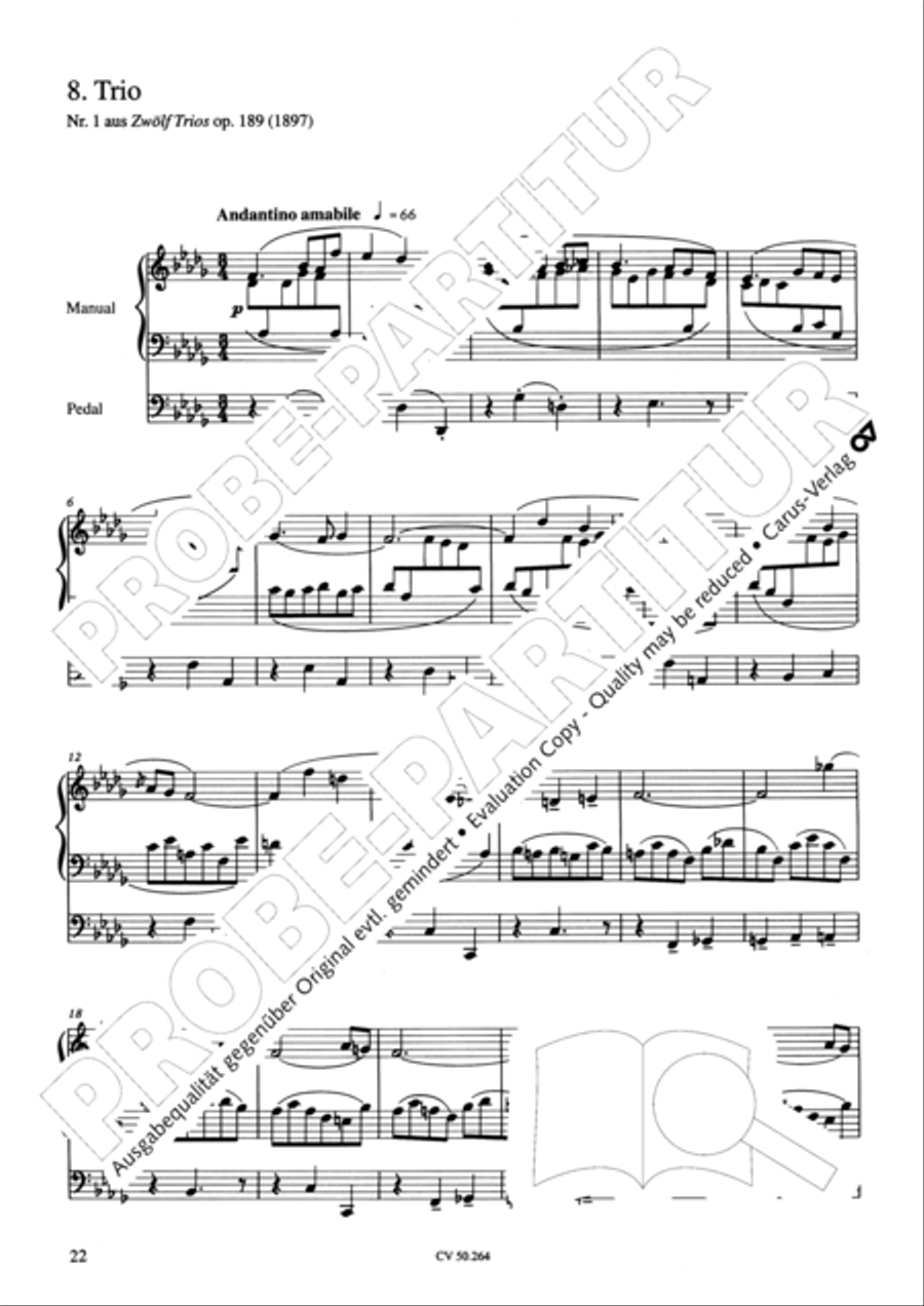 Free organ music for the Worship Service Organ Solo scores gallery preview page 23