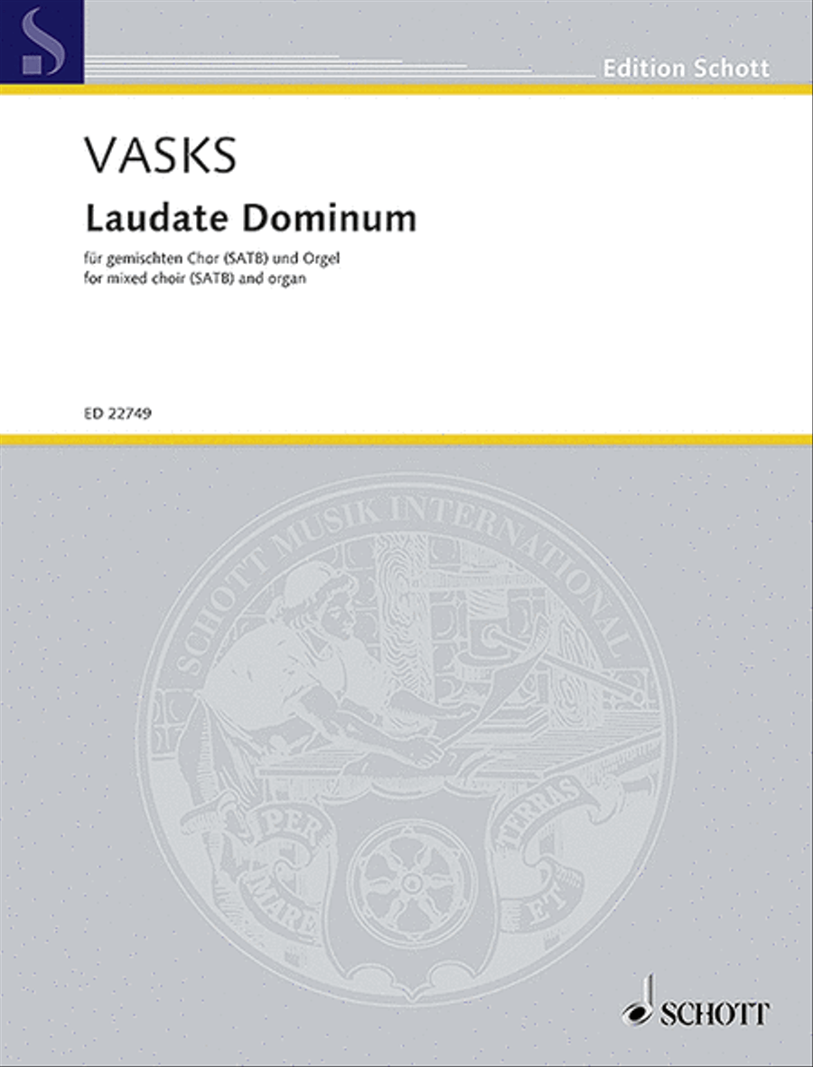 Laudate Dominum 4-Part scores gallery preview page 1