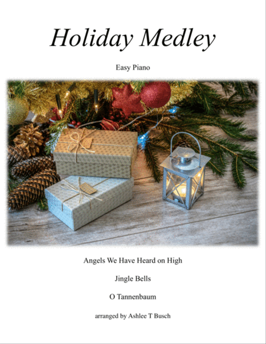 Holiday Medley Easy Piano - Digital Sheet Music