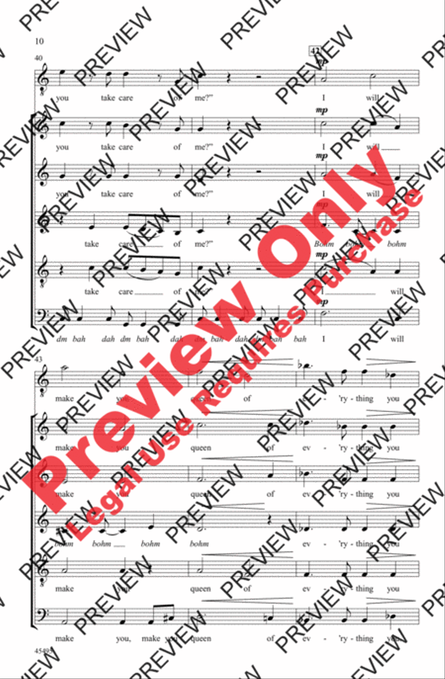 House of Gold House of Gold 4-Part scores gallery preview page 9