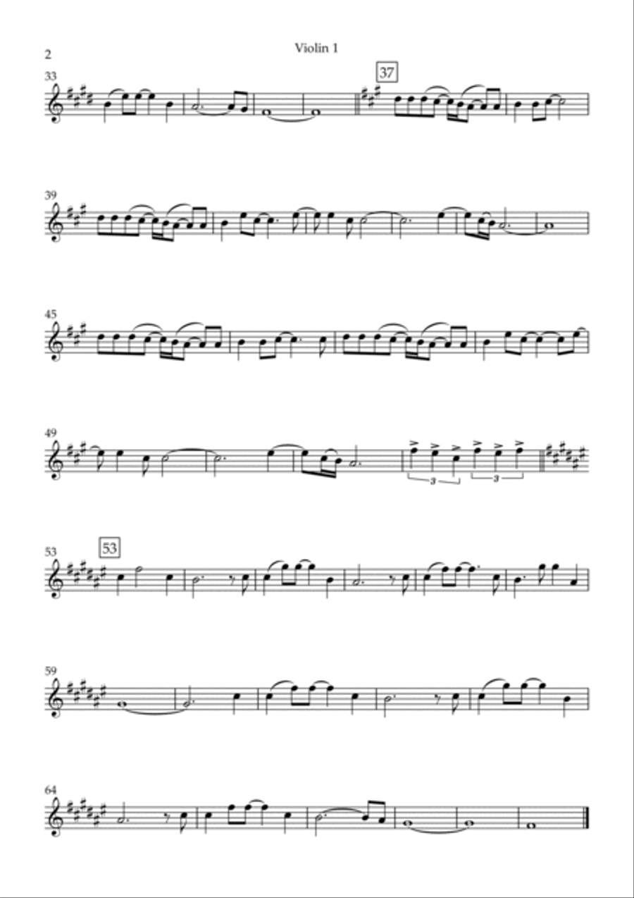 You'll Be In My Heart String Trio scores gallery preview page 5