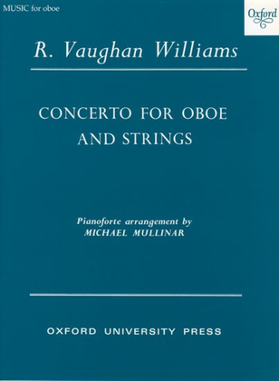 Book cover for Concerto For Oboe And String Orchestra