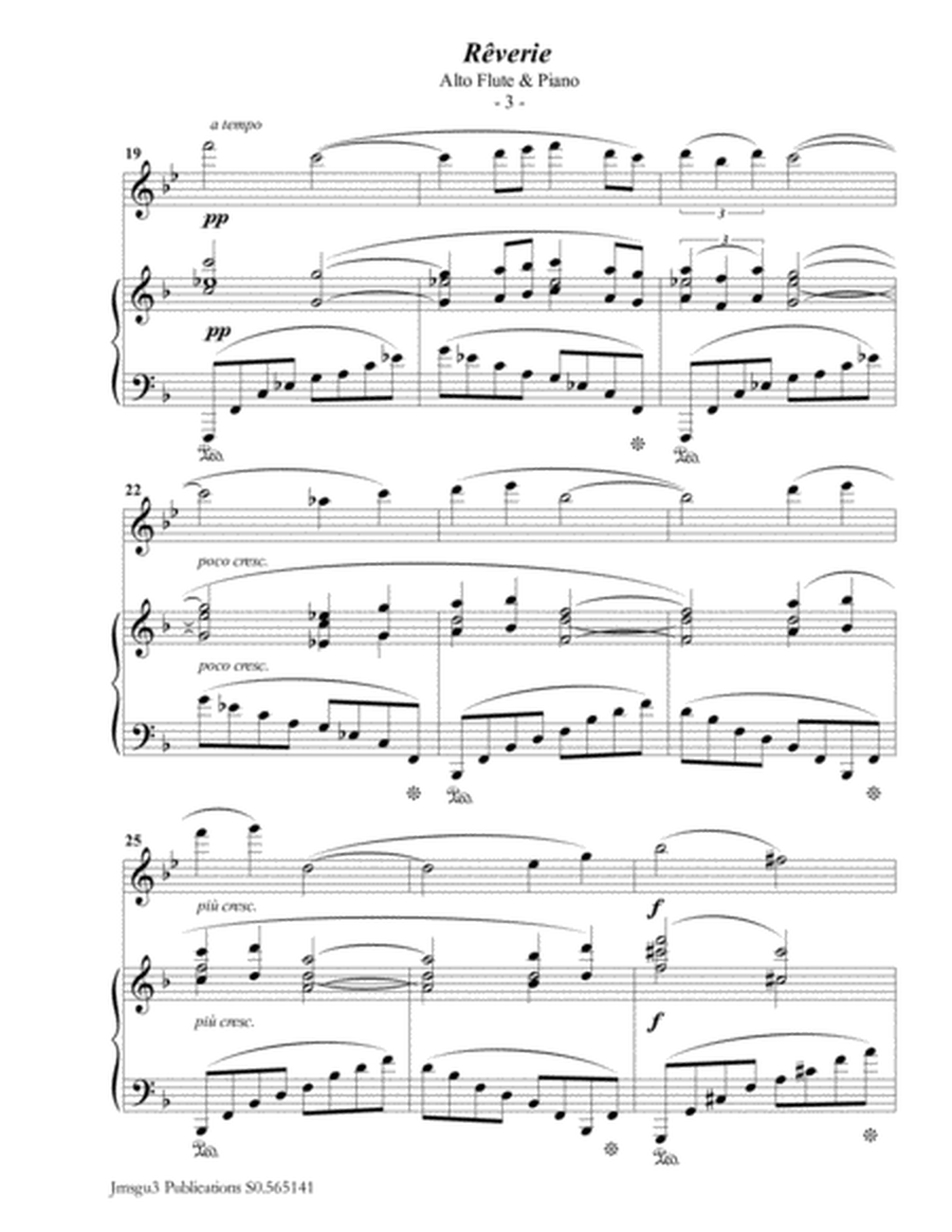 Debussy: Reverie for Alto Flute & Piano image number null