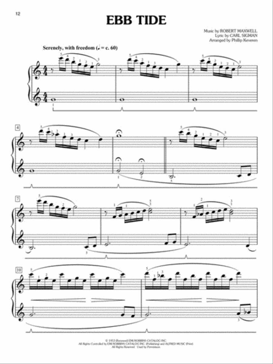 The Most Beautiful Songs for Easy Classical Piano Easy Piano scores gallery preview page 4
