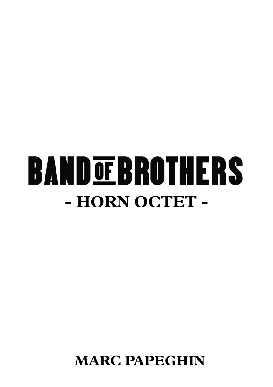 Band Of Brothers - Main Title Brass Ensemble scores gallery preview page 1