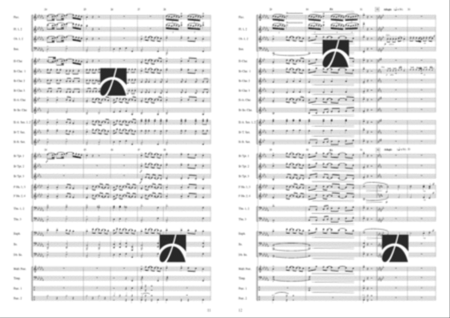 Tanz der Vampire Concert Band scores gallery preview page 4