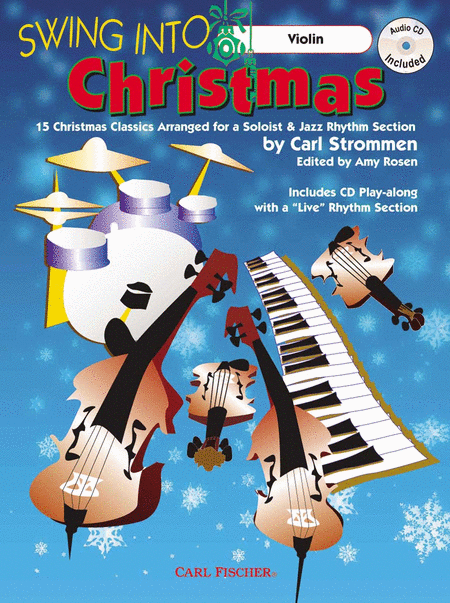 Swing Into Christmas-Violin-Bk/CD