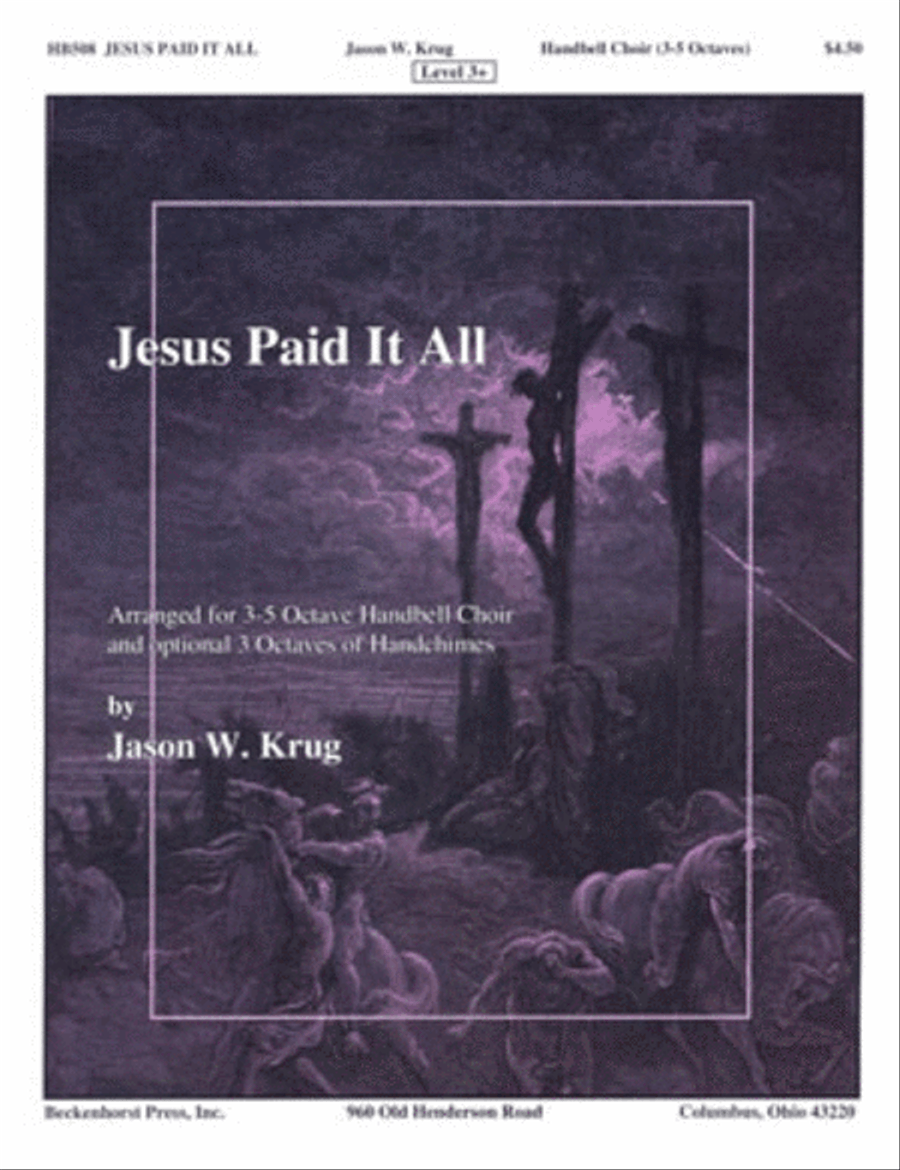 Book cover for Jesus Paid It All