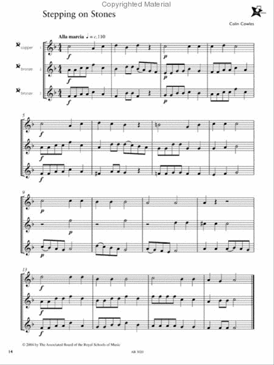 Music Medals Copper Flute Ensemble Pieces Flute scores gallery preview page 2