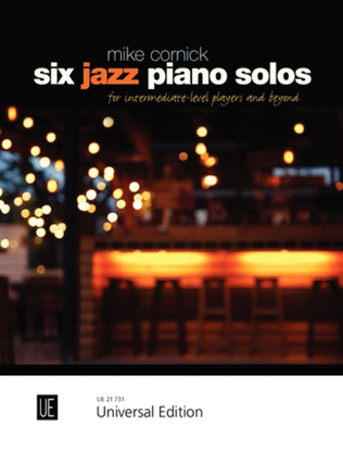 Book cover for Six Jazz Piano Solos