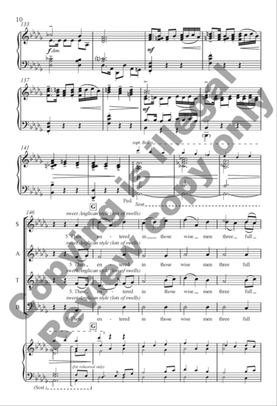The First Nowell 4-Part scores gallery preview page 10