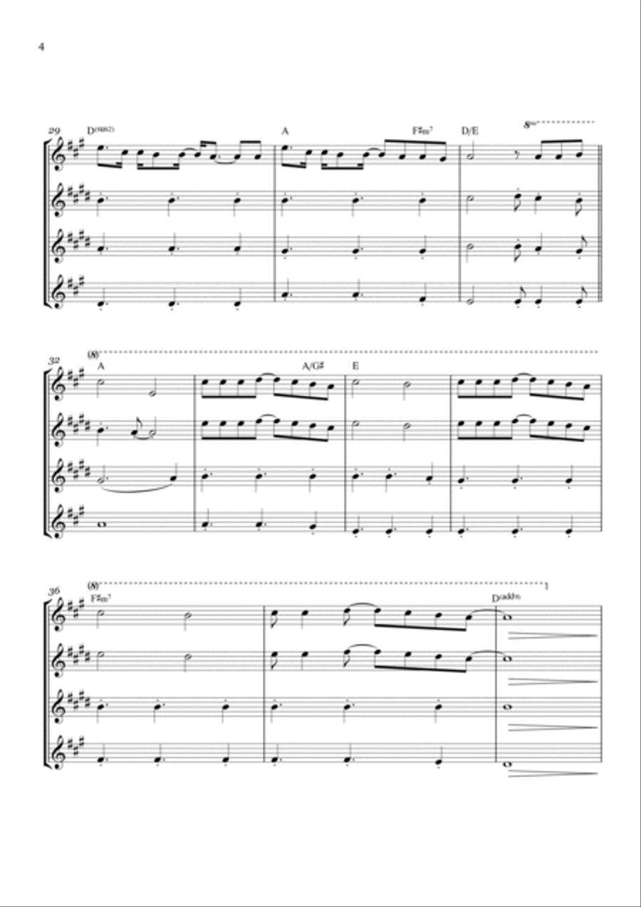 Photograph Woodwind Quartet scores gallery preview page 4