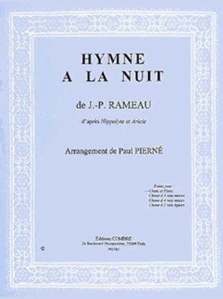 Book cover for Hymne a la nuit