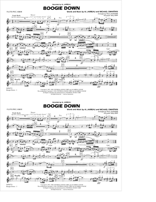 Boogie Down - Flute/Picc./Oboe
