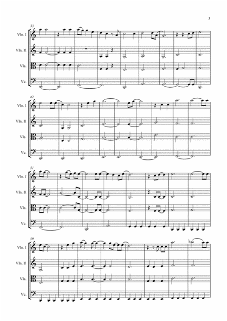 Angel String Quartet scores gallery preview page 3