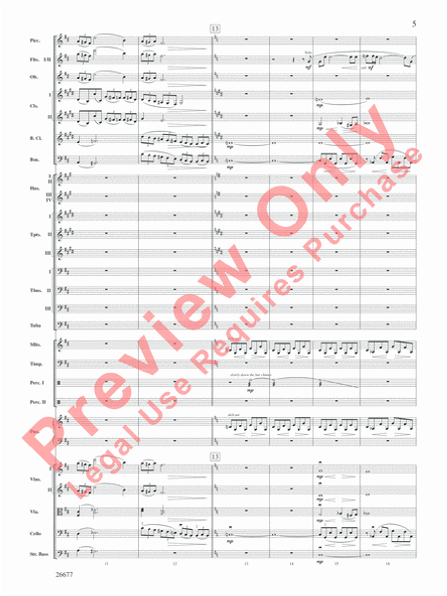 Star Wars Epic -- Part II, Suite from the Full Orchestra scores gallery preview page 6