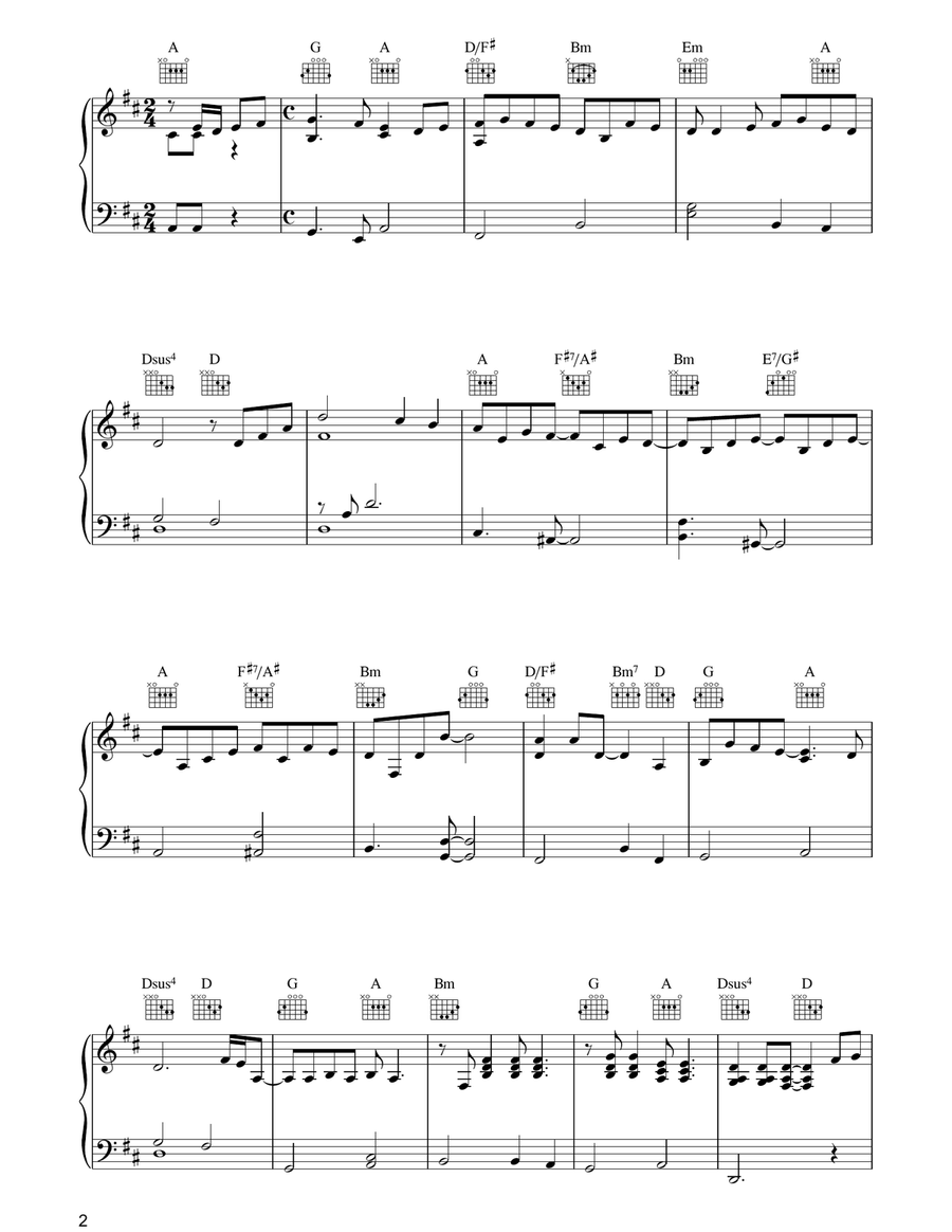Smooching (from Local Hero) Piano Solo scores gallery preview page 2