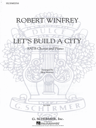 Book cover for Let's Build A City