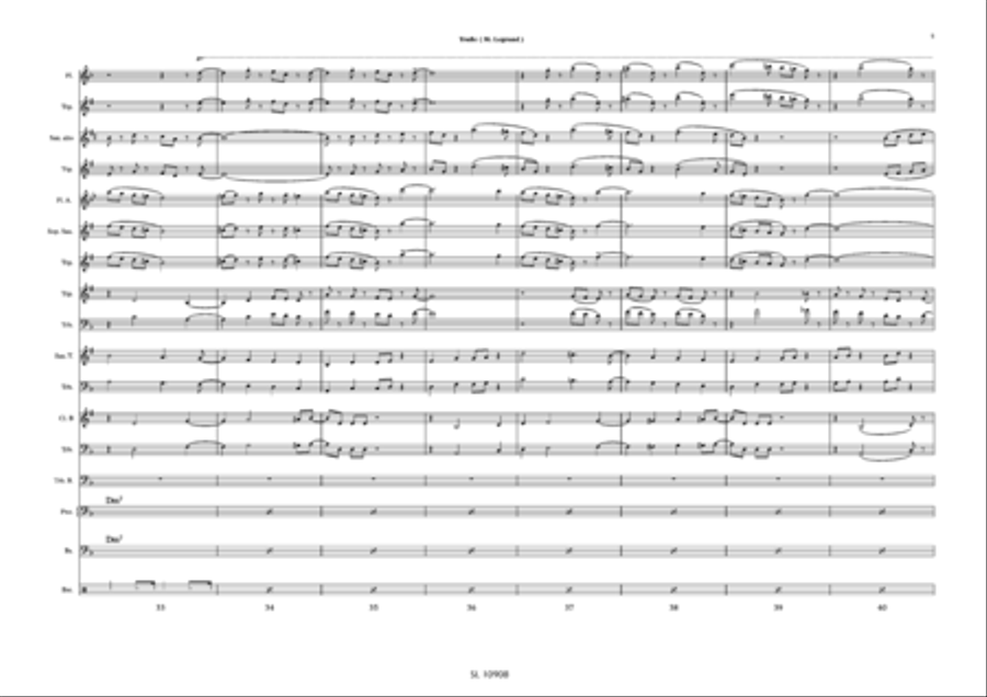 Trafic Jazz Ensemble scores gallery preview page 6