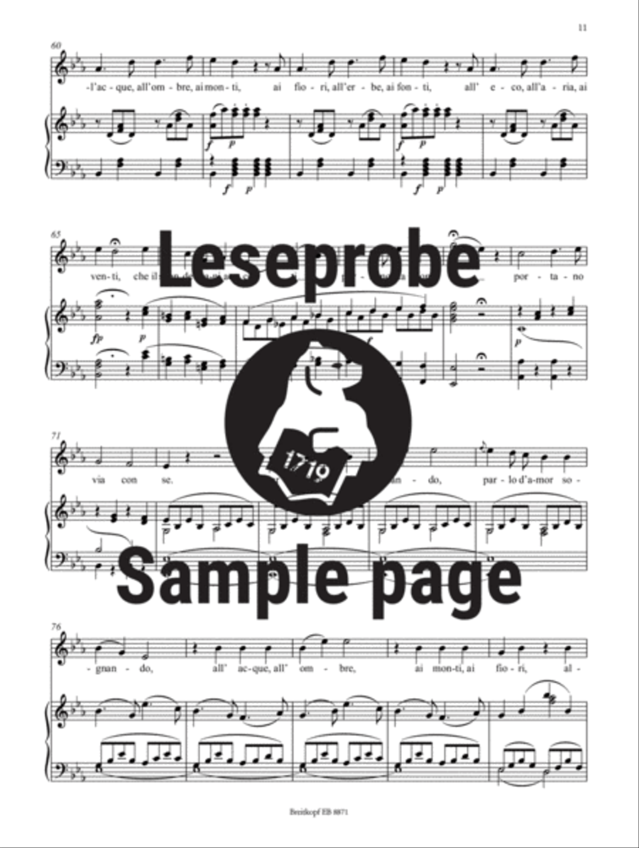 OperAria Mezzo-soprano Volume 1: lyrisch Piano, Vocal scores gallery preview page 5