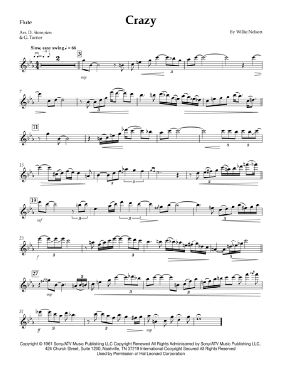 Crazy Flute Solo scores gallery preview page 3