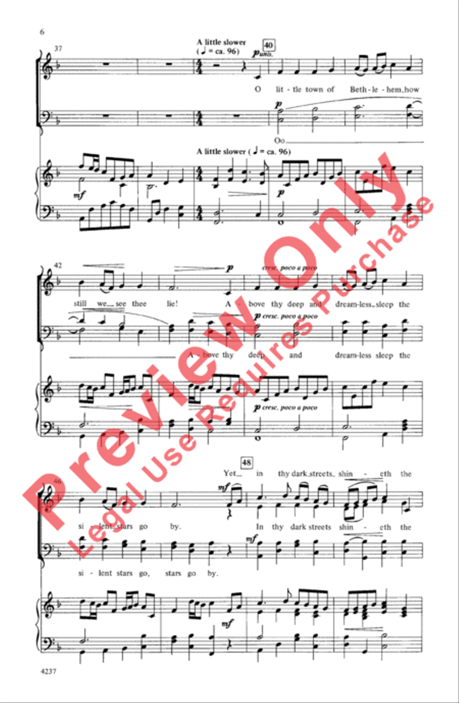 An English Christmas An English Christmas 4-Part scores gallery preview page 5
