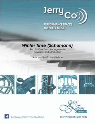Book cover for Winter Time (Schumann) - (2 for 1 PIANO Standalone Arr's)