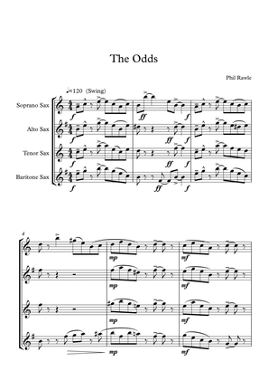 Book cover for The Odds - Saxophone Quartet