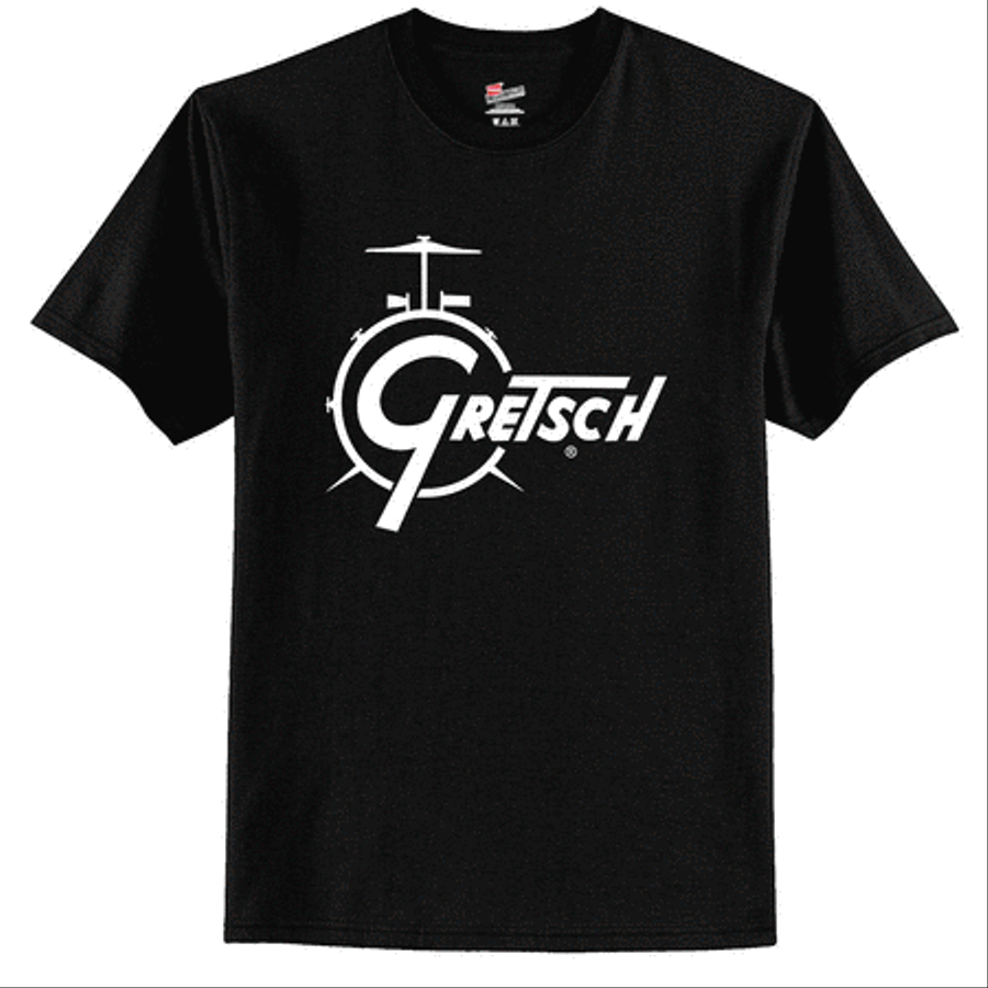 Book cover for Black Classic Drums Logo Tee