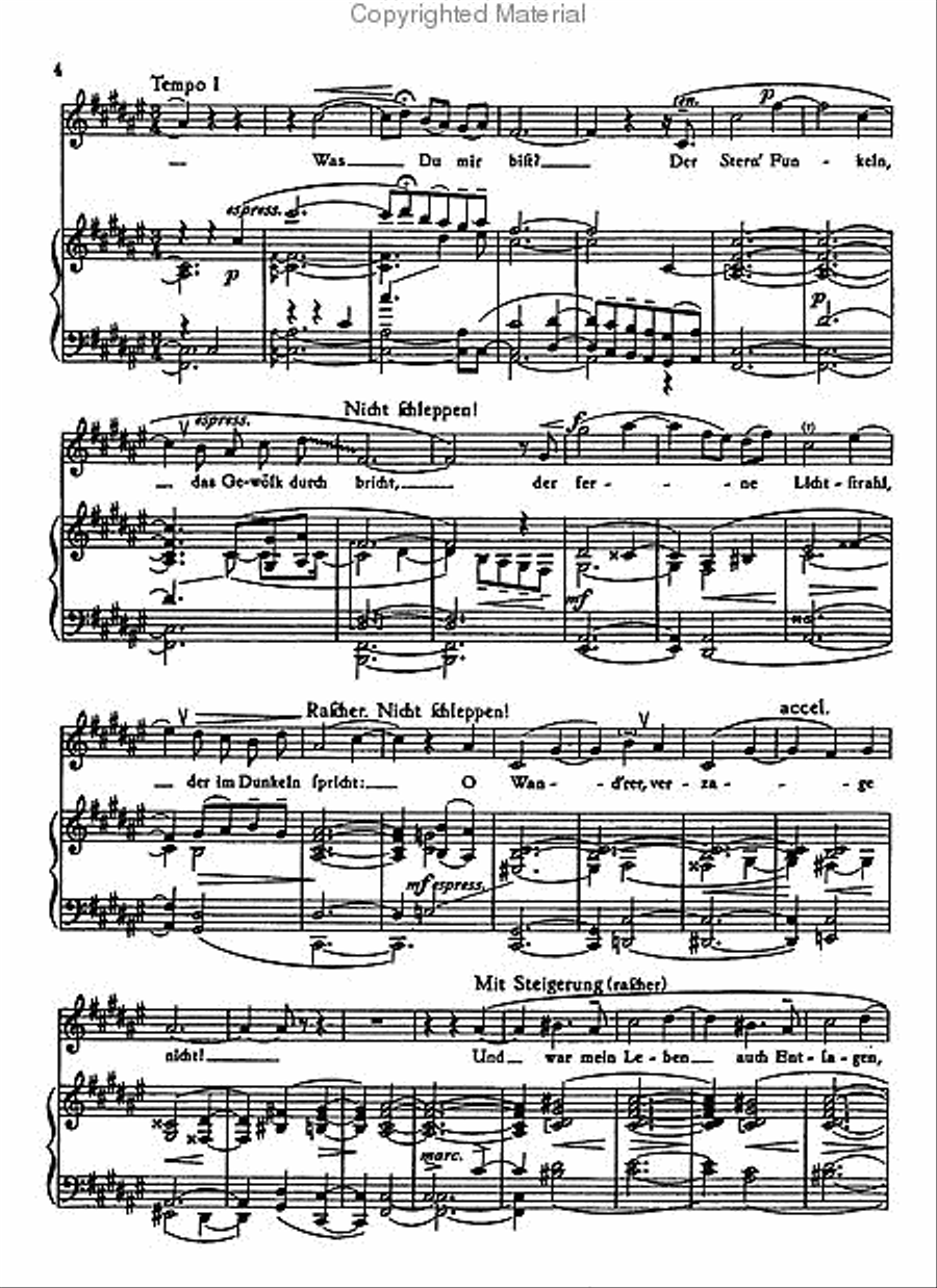 3 Songs Op. 22