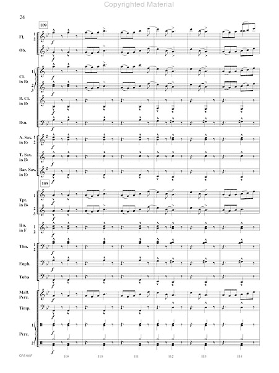 A Land Remembered A Land Remembered Concert Band scores gallery preview page 25