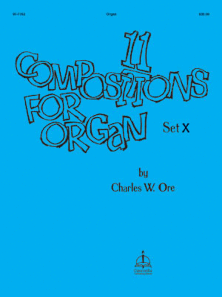 Eleven Compositions for Organ, Set X image number null