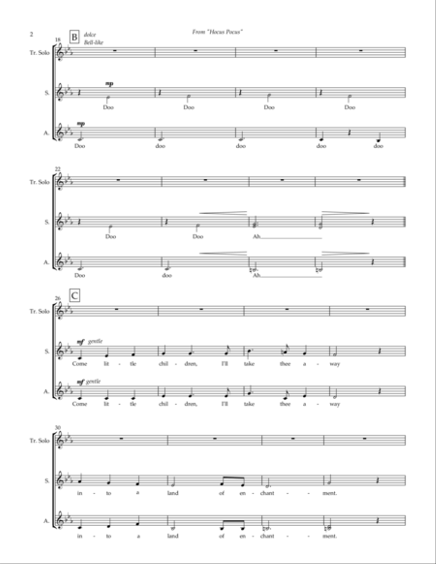 Garden Of Magic Garden Of Magic SSA scores gallery preview page 2