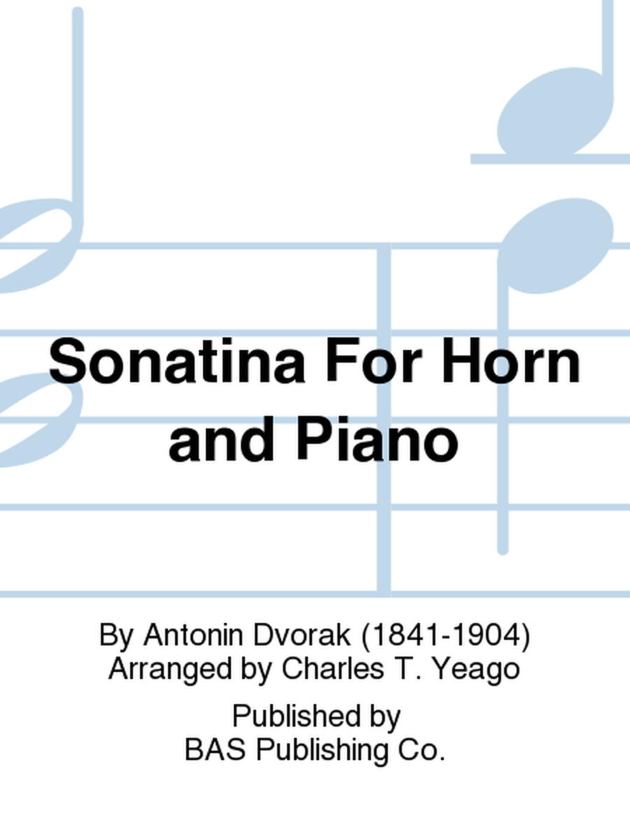 Sonatina For Horn and Piano image number null