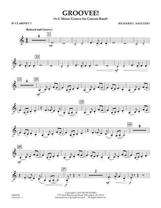 Groovee! - Bb Clarinet 3