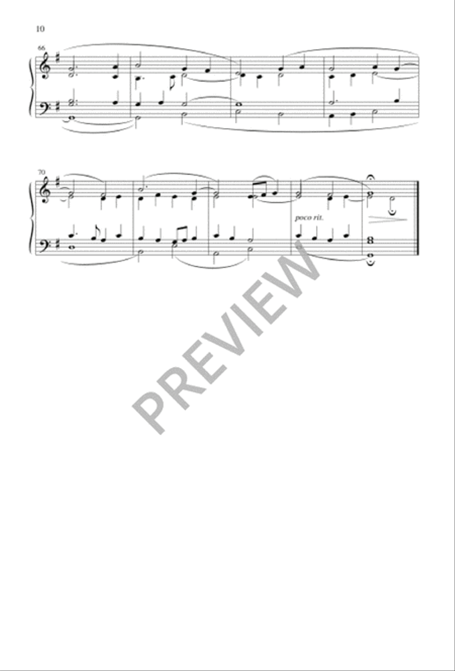 I Am the Bread of Life 4-Part scores gallery preview page 10
