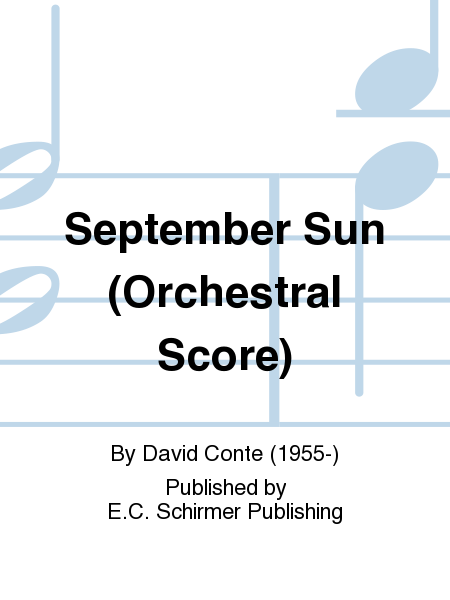 September Sun (Orchestral Score)