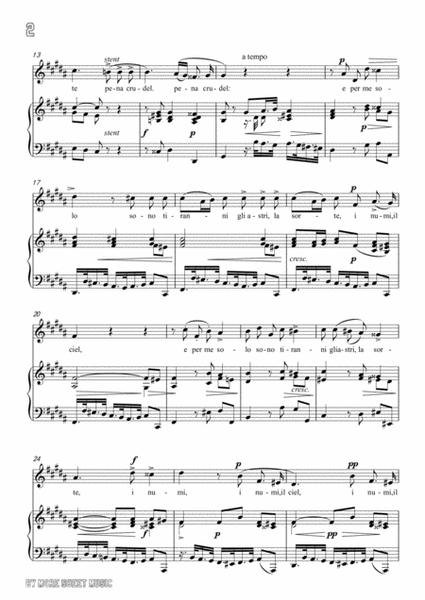 Scarlatti-Son Tutta Duolo in g sharp minor,for Voice and Piano image number null