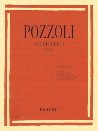 Book cover for Selected Studies for Piano