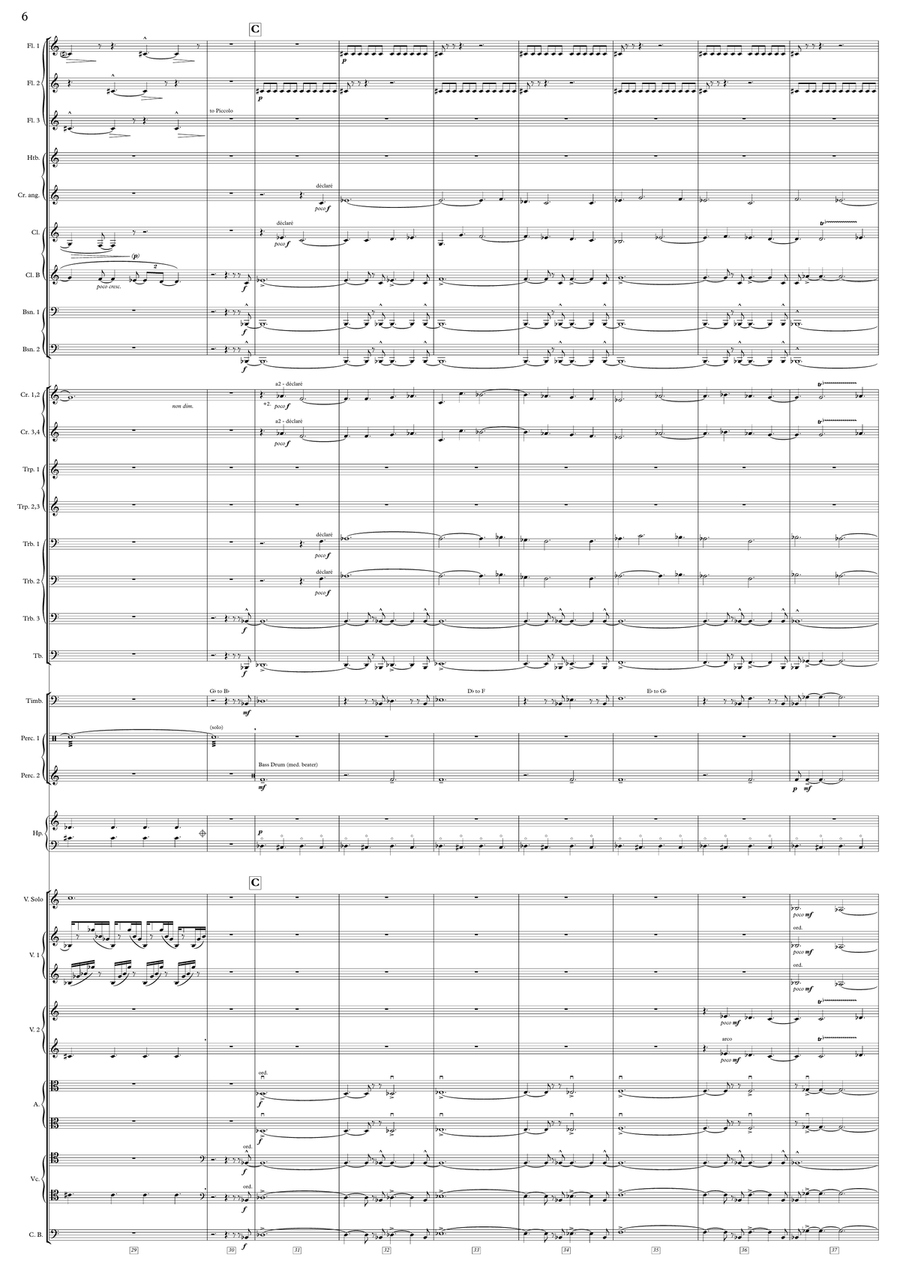 Sortilèges - Score Only Full Orchestra scores gallery preview page 6