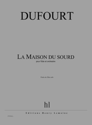 Book cover for La Maison Du Sourd