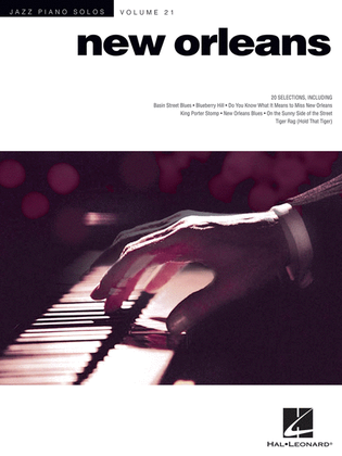 Book cover for New Orleans Jazz Piano Solos