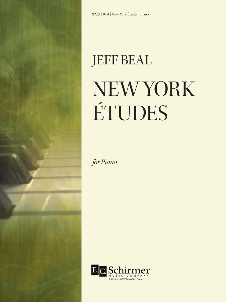 New York Études Piano Solo scores gallery preview page 1