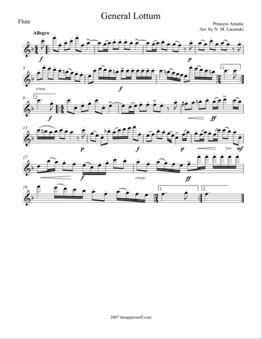General Lottum Woodwind Duet scores gallery preview page 2