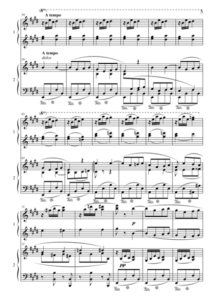 Fauré, Gabriel - Dolly Suite, Op.56 for four-hands piano