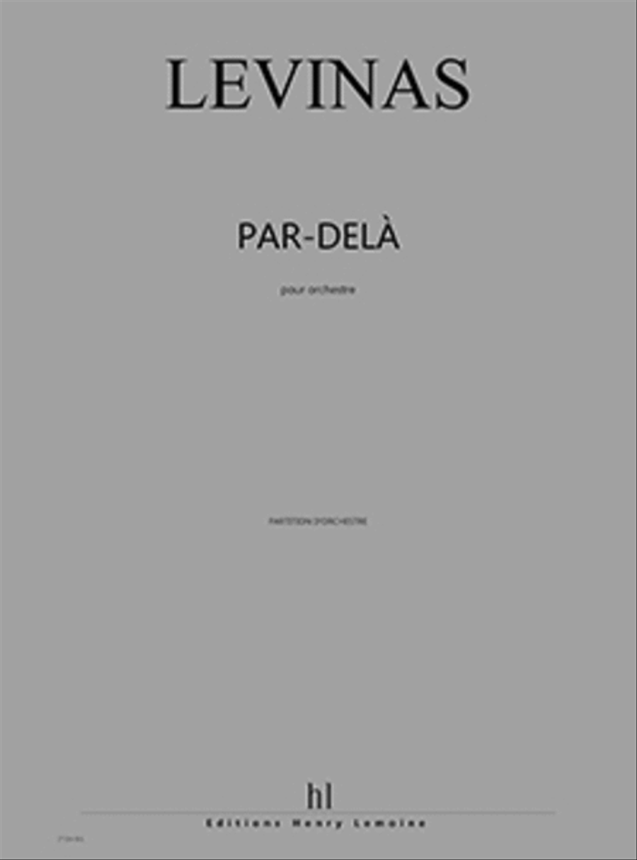 Par-Dela Orchestra scores gallery preview page 1